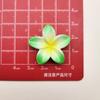 Simulação Colorida Brilhante Gradiente Face Flor Bauhinia Cinco Pétalas Acessórios Resina DIY Acessórios Capa de Celular Presilha Adesivo para Copo d'Água