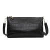 Bolso de Hombro Casual Simple Nuevo Cuero Suave Texturizado Cocodrilo Bolso Cruzado para Viajero Mujeres Viajero Joker Bolso Cuadrado Pequeño