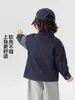 Chaqueta Camisa de Mezclilla para Niños Europeos Derecha 2026 Nueva Ropa de Otoño Niños Bebé Niño Pequeño Ropa para Niños Tops Estilo Primavera Otoño Tendencia