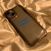 Texto Creativo y Personalizado Adecuado para Funda de Teléfono iPhone 17 16Prox Apple 13 Cobertura Completa 15 Estilo Nicho 14