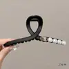 Pinza de garra extra grande de 15 cm para cabello grueso, pinza de tiburón simple para mujer, accesorio para el cabello para la parte posterior de la cabeza