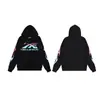Cruzamento de Fronteiras Novo Europeu e Americano Hellstar Hell Star Marca da Moda Moletom com Capuz Letra Estampa Retro Solto para Homens