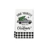 Toalla de Navidad Papá Noel Árbol de Navidad Exportación Transfronteriza Personalizada Dropshipping Toalla de Regalo Trapo de Limpieza de Cocina