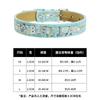 2024 Accesorios para Collares de Mascotas Collar para Gatos de Mascota Collar de Cuero PU Collar para Perros Pequeños y Medianos Venta al por Mayor