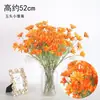 Cacho Constante Pequena Margarida flor artificial atacado casamento flor artificial flor decorativa arranjo de flores flor de plástico adereços de foto