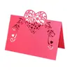 Amazon boda tres dimensiones asiento de amor tarjeta corte láser hueco tarjeta de mesa mariposa registro nombre de mesa ahora emitido