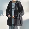 Sudadera con capucha para hombre de primavera y otoño con cremallera y diseño de cara sonriente, una chaqueta deportiva elegante y de alta gama para 2023