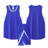 Conjunto Básico de Treinamento de Basquete Estilo Americano para Venda por Atacado Rápida, Camiseta e Shorts Respiráveis de Secagem Rápida, Uniforme de Competição Esportiva de Verão