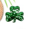 Festival Irlandés del Trébol Transfronterizo Accesorios del Trébol St. Accesorios para la cabeza con tocado dorado y rosa para el festival Pat