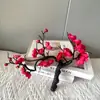 Simulação de Wintersweet ramos de Wintersweet arranjo de flores bonsai decoração todos os tipos de Wintersweet shopping center decoração interna e externa simulação de flor de ameixa
