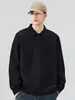 Ropa de Hombre Shanggu Invierno Nuevo Polo de Terciopelo Sudadera con Cuello de Solapa de Manga Larga para Hombre Terciopelo Americano Austriaco de Peso Pesado a Heattech
