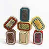 Caixa de Joias Brocado de Canção Relíquias Culturais Vintage Cerâmica de Jade Caixa de Embalagem para Joias Venda Direta com Tampa Caixa para Pulseira e Pingente