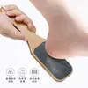 Artefacto para limar pies para eliminar piel muerta, tabla para frotar pies, callosidades, mango largo, nanolijado, pedicura, raspado de planta del pie, piel de talón, piedra pómez para pies