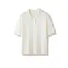 Camisa Polo de Manga Corta 100% Lana Merino de Punto Fino Lavable a Máquina Nueva Colección Primavera/Verano 2026 Australiana