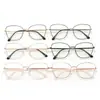 Armazón de Metal para Gafas Cat-Eye Estilo Flor y Juventud para Mujer, Adecuado para Lentes de Graduación, Fabricante Europeo y Americano de Armazones para Gafas