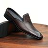 [vip para] pantuflas de verano para hombre talla grande baotou medias pantuflas cuero tallado sandalias de negocios