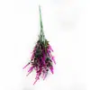 Paquete de planta de simulación Amazon transfronterizo malta lavanda verde decoración de paisaje pared de plantas valla arreglo floral
