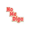 Insignia de letra de dibujos animados