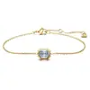 Collar de cristal octagonal, anillo de circonita versátil, juego de pulseras de alta gama juegosdejoyas
