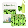 Bolsas para Popó de Mascotas En Caja Con Dispensador de Bolsas para Popó, Bolsas Biodegradables para Desechos de Mascotas, Adecuadas Para Gatos, Perros y Otras Mascotas