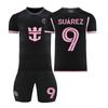 2425 Nuevo Rosa Miami No. 10 Messi No. Jersey 9 Suarez con Calcetines, Versión Exclusiva para Fans Transfronteriza
