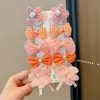 Lazos para el Cabello Lindos de Dibujos Animados Estilo Coreano con un Toque de Lujo, Gomas Elásticas de Alta Elasticidad para Niños, Accesorios Versátiles para el Cabello de Bebé