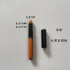 Pincel de Labios Cola de Lobo Amarilla Cabeza Redonda Brillo de Labios Difuminado de Labios Profesional Pincel de Labial con Tapa Portátil Doble Uso Corrector Cangzhou