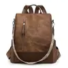 Mochila de Viagem Versátil Casual Feminina da Moda Estilo Coreano 2025 Mochila Multifuncional Simples Estilosa