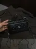 Bolso de Mano con Cadena Acolchado de Caviar Estilo Chanel para Mujer, Nuevo Bolso Mini Cruzado 2026, Bolso Cuadrado Pequeño Versátil de Moda
