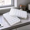 Caja de Joyería de 28 Compartimentos Ensamblable y Desmontable, Caja de Almacenamiento para Herramientas de Manicura, Caja de Empaque para Puntos de Manicura, Diamantes de Imitación y Lentejuelas, Caja con Compartimentos