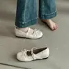 Sapatos Mary Jane Estilo Doce para Mulheres Baixinhas, Que Aumentam a Altura e Emagrecem, Novo Modelo Verão 2026, Sapatos de Salto Baixo com Fivela