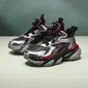 Zapatos Deportivos de Cuero con Botones para Papá de Fábrica Directa, Antideslizantes, Versátiles para Niños, Zapatos de Baloncesto para Exteriores, Zapatillas de Correr Transpirables con Suela Gruesa