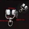 Cortina Roller Accesorios de Barra Roller Anticuada Materiales Auxiliares Ruedas Riel Universal de Viga I Riel Recto Riel Nano Ganchos Anillos Ruedas