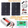 Painel solar 50W sistema de armazenamento de energia conjunto inversor 300W400W500W600W controlador