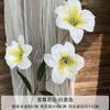 Hemerocallis lírio flor artificial casamento decoração de casamento flor falsa decoração sala de estar casa adereços de fotografia decoração flor