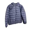 ¡Pedido para la 'Pin Pai' de ropa interior! ¡Serie de chaquetas de plumas ligeras! Chamarra abrigo de invierno para hombre, elegante, con capucha, cálida, de plumón
