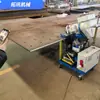 Máquina biseladora automática de acero para caminar de un solo lado con motores duales y ajuste de velocidad dual para placas planas de acero al carbono y acero inoxidable