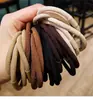 Coreia do Sul Dongdaemun Elástico Básico Elástico de Borracha Feminino Prendedor de Cabelo Laço de Cabelo para Instagram Rabo de Cavalo Alto Corda de Cabelo Faixa de Cabeça com Bola Cuidados com o Cabelo