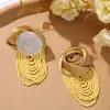 Estilo Hong Kong Retrô Elegante Tecido Rosa Borla Contas DIY Acessórios de Cabelo Adorno de Cabeça Brincos Bolsa Corsage Acessórios Material