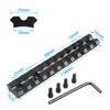 Adaptador de base de mira de aleación de aluminio de 20 mm, 117 mm de largo, en stock