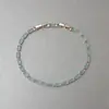 Pulsera de Diamantes de Imitación Color Verde Oliva Fresco Estilo Bosque Nuevo Primavera/Verano para Mujer, Exquisita y Versátil, Accesorio de Alta Gama para el Viaje Diario