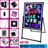 Atacado Yingguang pequeno quadro-negro levou placa fluorescente placa de publicidade luminoso Billboard loja usar flash carregamento escrita promocional