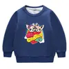 Me contro te Nova coleção infantil de inverno para meninas, plus size, suéter de bebê com veludo, casaco de dupla espessura, blusa