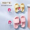Fabricante Original Color Dopamina Combinación de Colores Gancho para Zapatillas de Casa Baño Inodoro Sin Taladro Estante Multiusos para Zapatillas