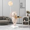 Decoração criativa de urso de balão para móvel de TV, entrada da sala, adega, sofá, grande piso, decoração de casa