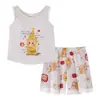 Pijama Feminino de Modal com Bojo, Conjunto de Regata e Shorts de Viscose de Verão, Pode Ser Usado Fora de Casa, Roupa de Casa Confortável, Atacado Transfronteiriço