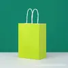 Saco de Papel Kraft Amazon Sacola de Compras Ecológica Sacola para Levar Sacola de Presente Bebida Assada Café