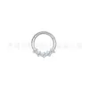 Moda Clásica Acero Inoxidable Aro de Nariz Nariz Simple Clavo de Oreja Pendientes Anillo de Labio Pendientes Joyería Anillo Simple Aro de Nariz Clavo de Nariz