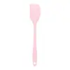 Ferramentas de Confeitaria Pequeno Raspador de Bolo Raspador de Silicone Espátula Raspadora de Bolo e Creme Raspador de Creme para Assar Estoque Pronto
