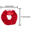 Scrunchie de Pelúcia Fofo de Urso Árvore de Natal para Crianças e Adultos, Acessório de Cabelo Versátil de Inverno, Novo Estilo de Natal